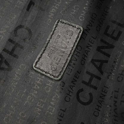 Chanel 2001-2003 Black Nylon Sport Line Duffle Gym Handbag