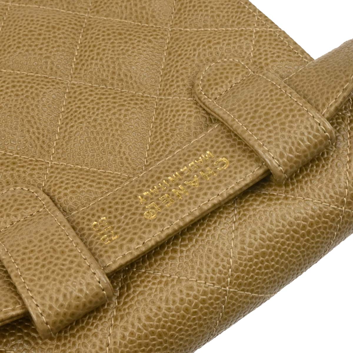 Chanel 1994-1996 Beige Caviar Belt Bum Bag #75/30