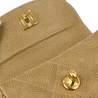 Chanel 1994-1996 Beige Caviar Belt Bum Bag #75/30