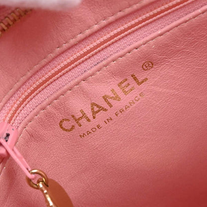 Chanel 2004-2005 Pink Caviar Medallion Tote Handbag