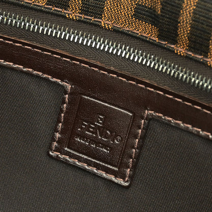 Fendi Brown Zucca Clutch Bag
