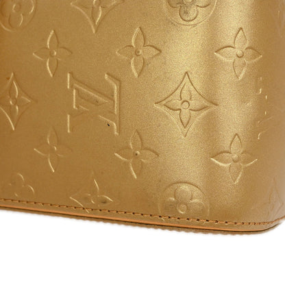 Louis Vuitton 2003 Gold Monogram Mat Shelton MM Handbag M55177