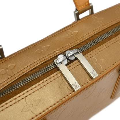 Louis Vuitton 2003 Gold Monogram Mat Shelton MM Handbag M55177