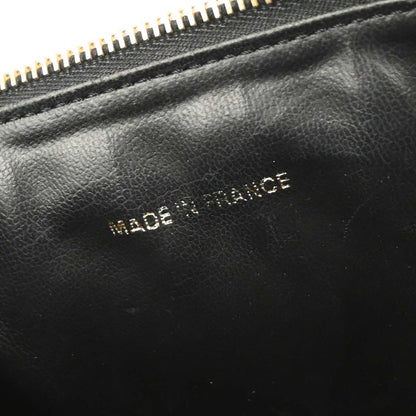 Chanel Black Caviar Timeless Vanity Handbag