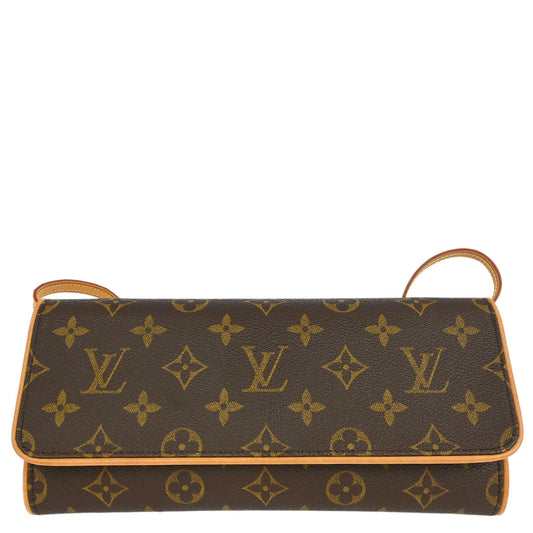 Louis Vuitton Monogram Pochette Twin GM Crossbody Bag M51852