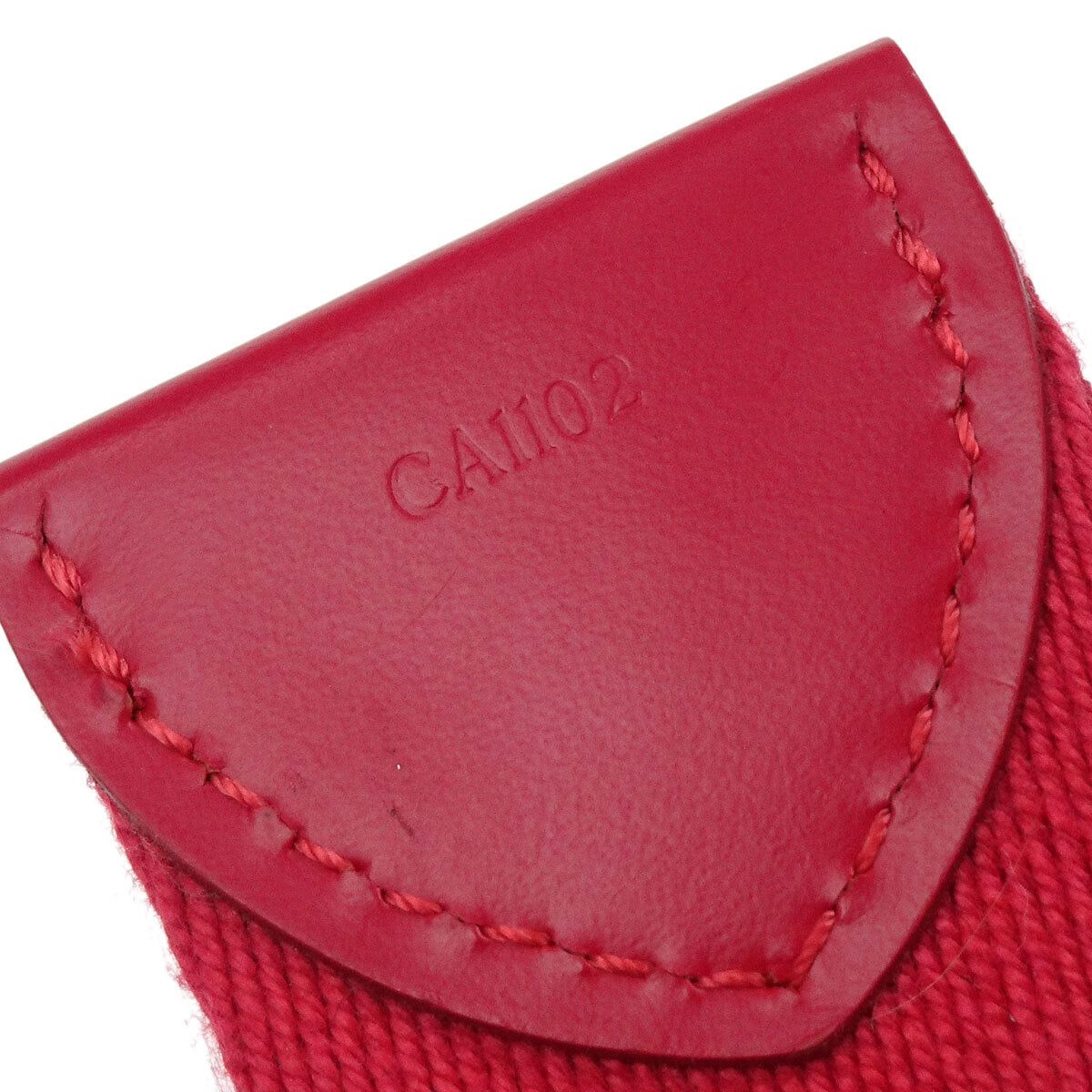 Louis Vuitton Red Ceinture Fortune Belt LV Cut Out M9734W #80/32