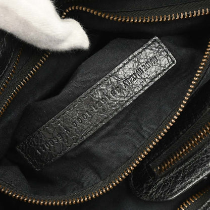 Balenciaga Black City Small Graffiti Handbag