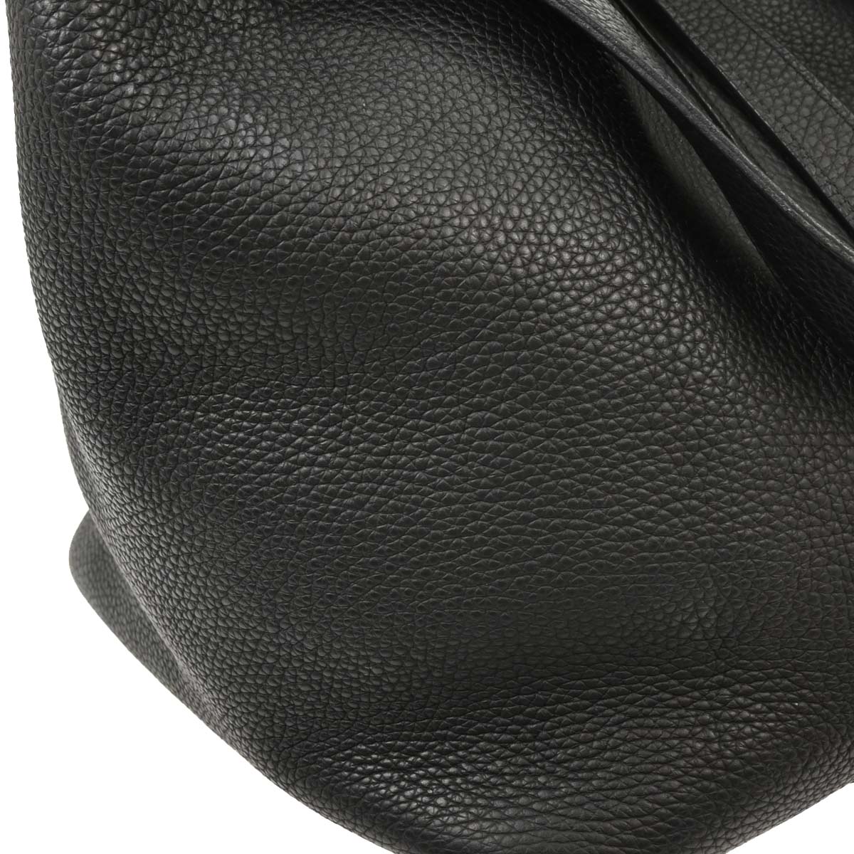 Hermes Black Taurillon Clemence Picotin Lock 26 GM Handbag