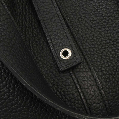 Hermes Black Taurillon Clemence Picotin Lock 26 GM Handbag