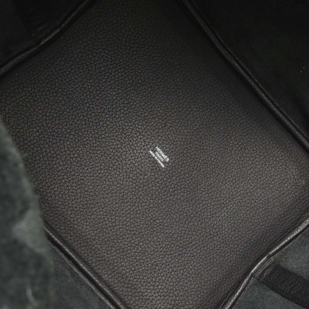 Hermes Black Taurillon Clemence Picotin Lock 26 GM Handbag