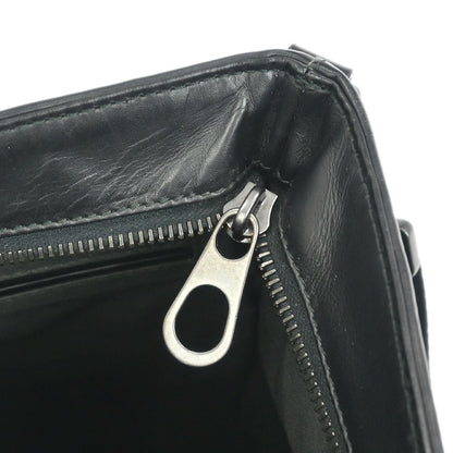 Bottega Veneta Black Intrecciato Shoulder Bag