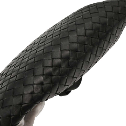 Bottega Veneta Black Intrecciato Shoulder Bag