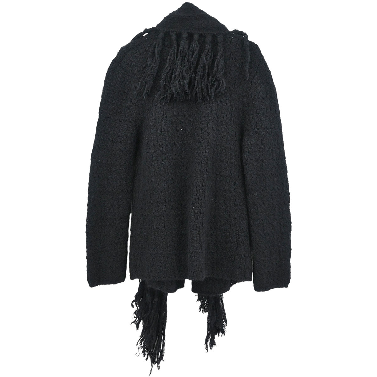 Gucci 2012 Fringe Cardigan Black #M