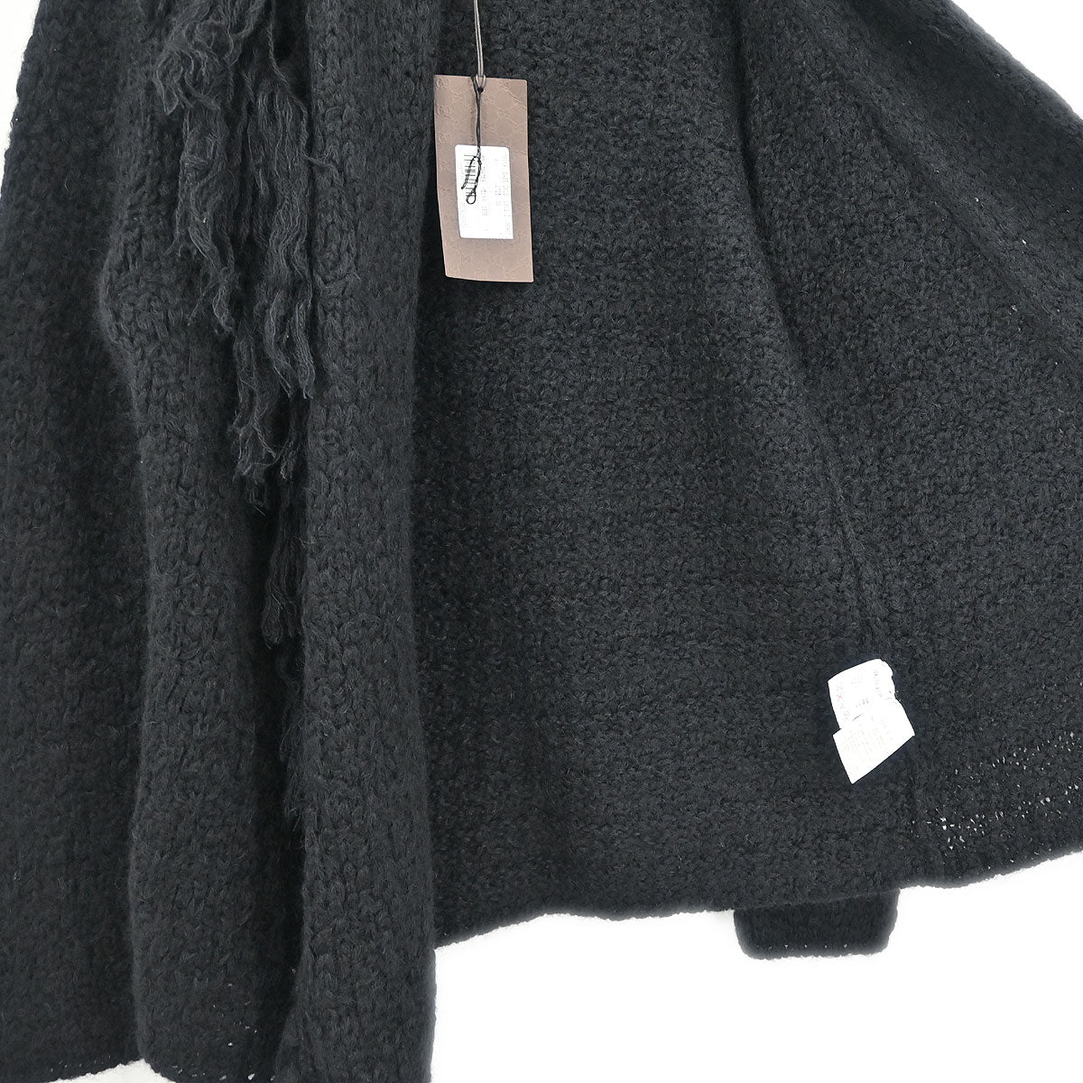 Gucci 2012 Fringe Cardigan Black #M