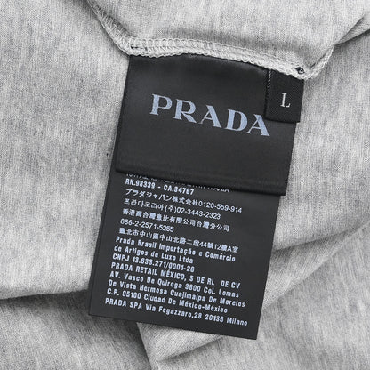 Prada 2017 T-shirt Top Gray #L