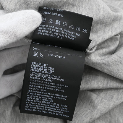 Prada 2017 T-shirt Top Gray #L