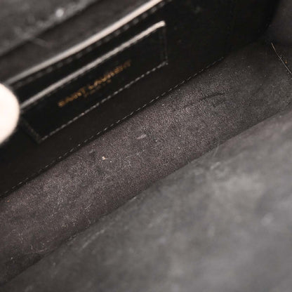 Saint Laurent Gold Leather Kate Shoulder Bag