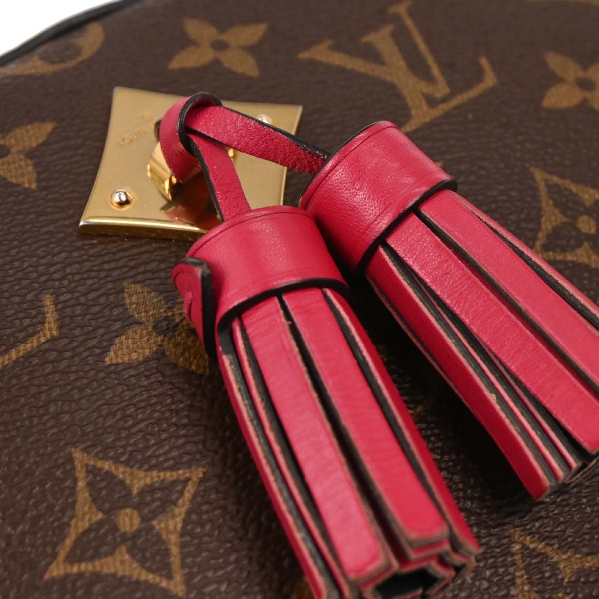 Louis Vuitton Pink Monogram Saintonge Shoulder Bag M43557