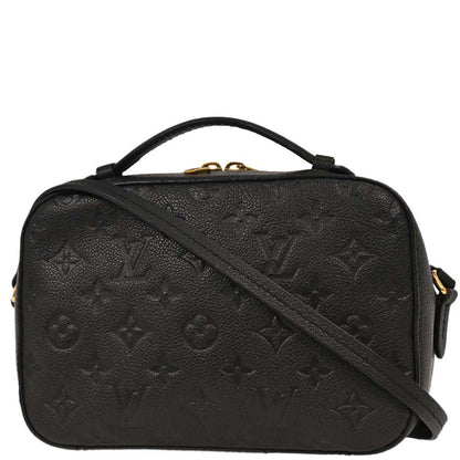 Louis Vuitton Black Monogram Empreinte Saintonge Crossbody M44593