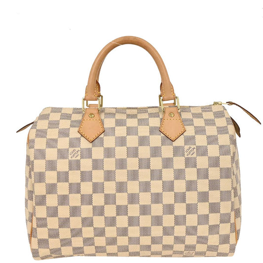 Louis Vuitton Damier Azur Speedy 30 Handbag N41533