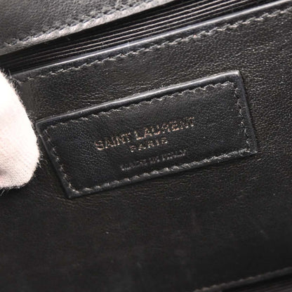 Saint Laurent Navy Canvas Kate Shoulder Bag
