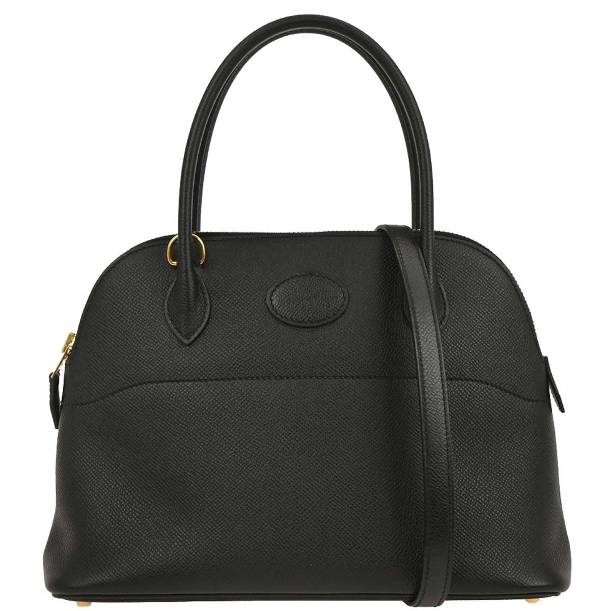 Hermes Black Epsom Bolide 27 2way Shoulder Handbag