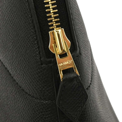Hermes Black Epsom Bolide 27 2way Shoulder Handbag