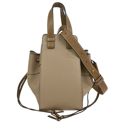 Loewe Brown Hammock 2way Shoulder Tote Handbag