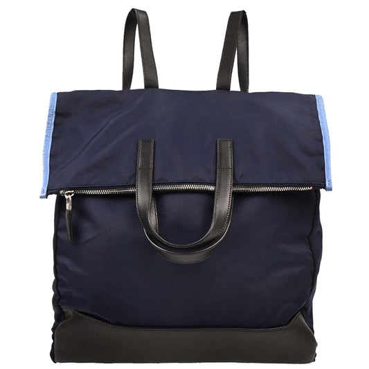 Prada Navy Nylon 2way Shoulder Backpack Handbag