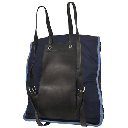 Prada Navy Nylon 2way Shoulder Backpack Handbag