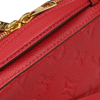 Louis Vuitton Red Monogram Empreinte Saintonge Crossbody M44606