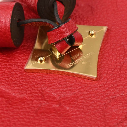 Louis Vuitton Red Monogram Empreinte Saintonge Crossbody M44606