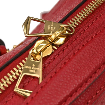 Louis Vuitton Red Monogram Empreinte Saintonge Crossbody M44606