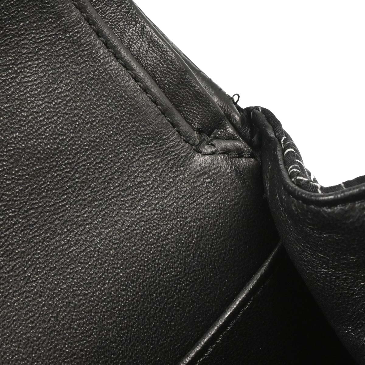 Chanel 2016-2017 Black Satin Airline Medium Classic Double Flap Shoulder Bag