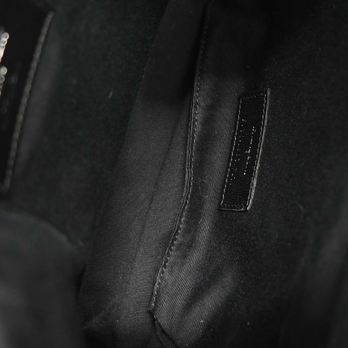 Saint Laurent Black Helena Bucket Bag Fringe Shoulder Bag