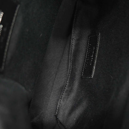 Saint Laurent Black Helena Bucket Bag Fringe Shoulder Bag