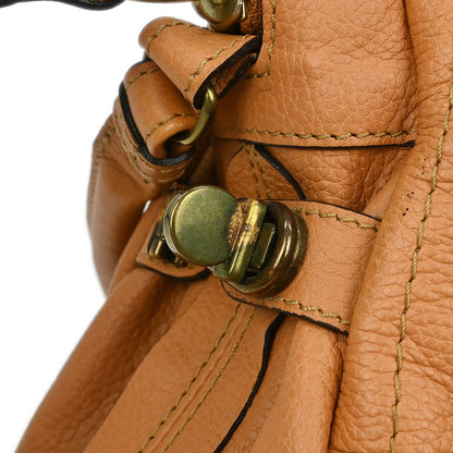 Chloe Beige Paraty 2way Shoulder Handbag