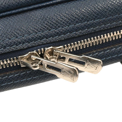 Louis Vuitton Blue Taiga Porte Document Voyage PM Handbag M30639