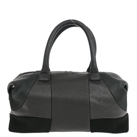 Celine Black Suede Leather Handbag