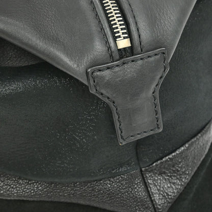 Celine Black Suede Leather Handbag