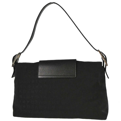 Bvlgari Black Canvas Logomania Handbag