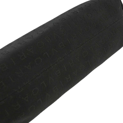 Bvlgari Black Canvas Logomania Handbag