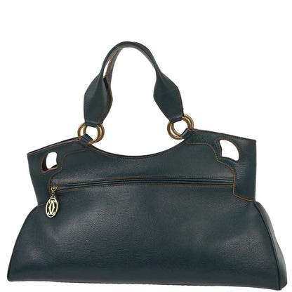 Cartier Dark Green Marcello Handbag