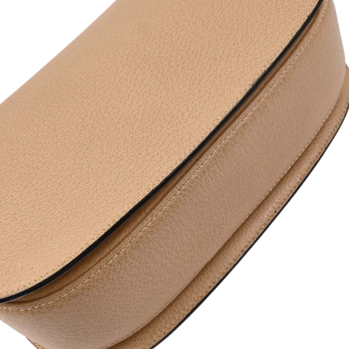 Gucci Beige Pigskin Bamboo 2way Shoulder Handbag