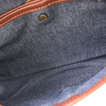 Celine Indigo Denim Macadam Handbag