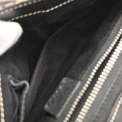 Celine Gray Canvas Macadam Handbag