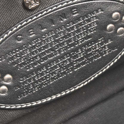 Celine Gray Canvas Macadam Handbag