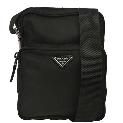 Prada Black Nylon Shoulder Bag