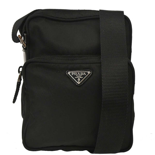 Prada Black Nylon Shoulder Bag