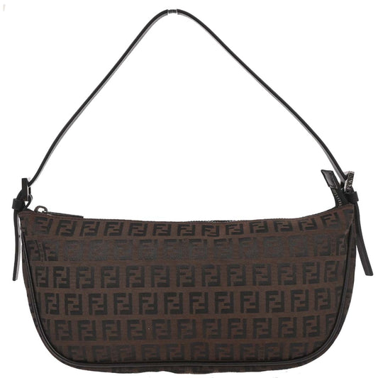 Fendi Brown Zucchino Handbag